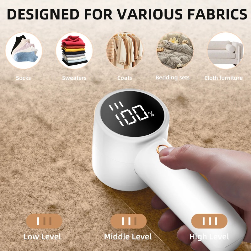 Epilator Wireless - Levapelucchi elettrico digitale tagliacapelli elettrico senza