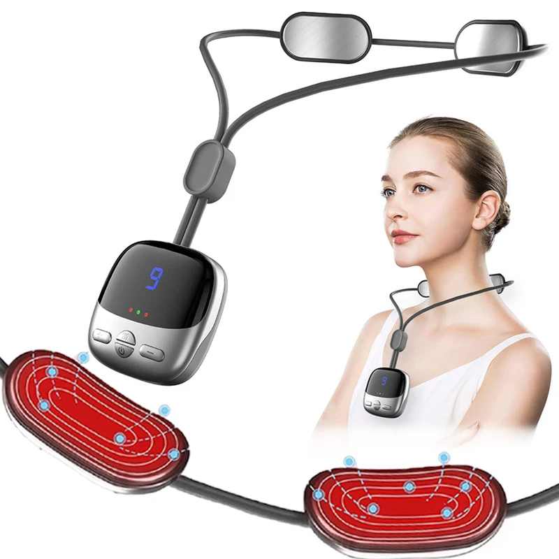 Spa Y Wellness - Massaggiatore Cervicale Intelligente da Collo EMS,