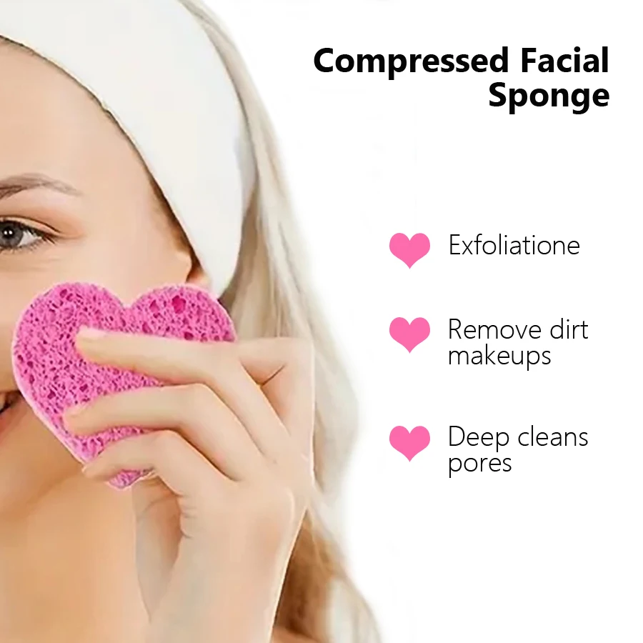 5 Pezzi di Spugne per il Viso  - Spa Y Wellness recensione e prezzo